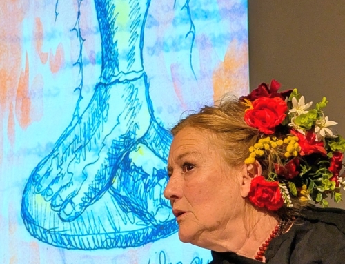 Was brauch ich Beine, wenn ich Flügel hab (Frida Kahlo)